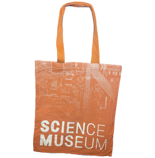 Science Museum - Simple Orange tote bag