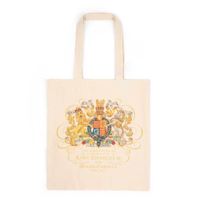 THE CORONATION NATURAL TOTE BAG